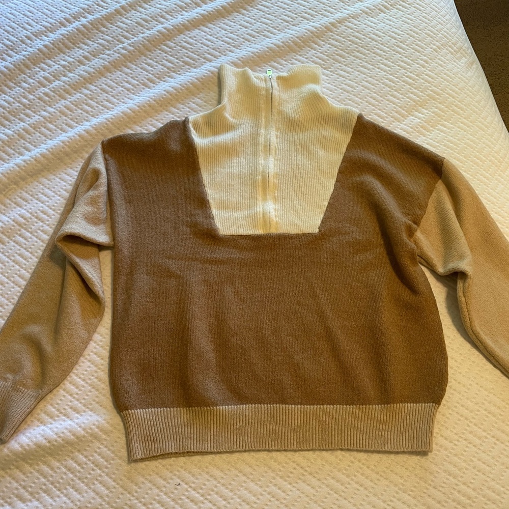 Colorblock Sweater
